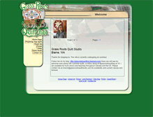 Tablet Screenshot of grassrootsquiltstudio.com